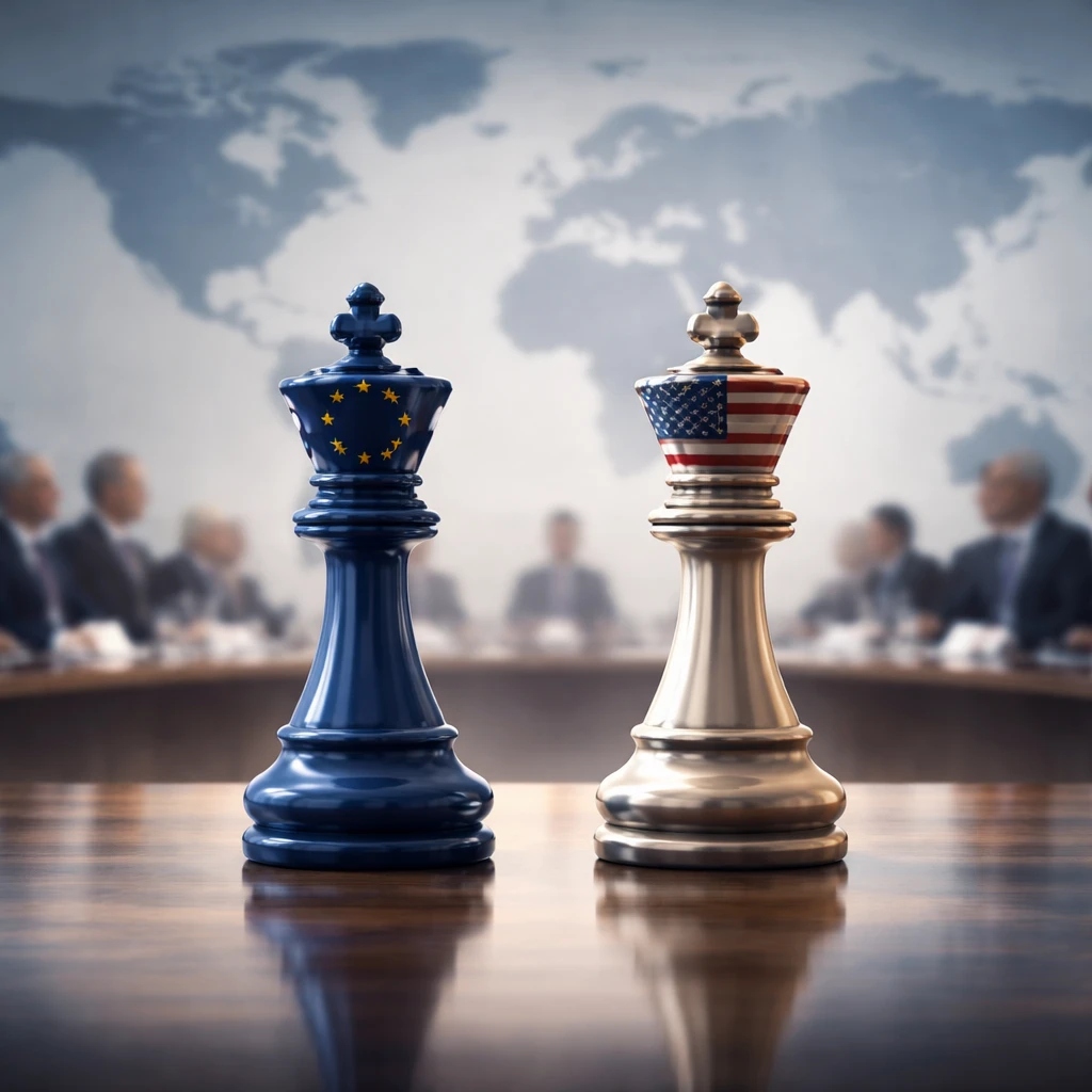 European Alliances Tested by Unpredictable U.S. Trade Tactics