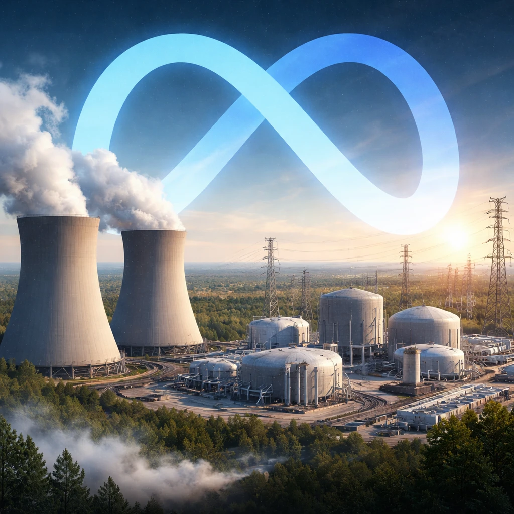 Meta Secures Large-Scale Nuclear Energy Deals to Power AI Infrastructure