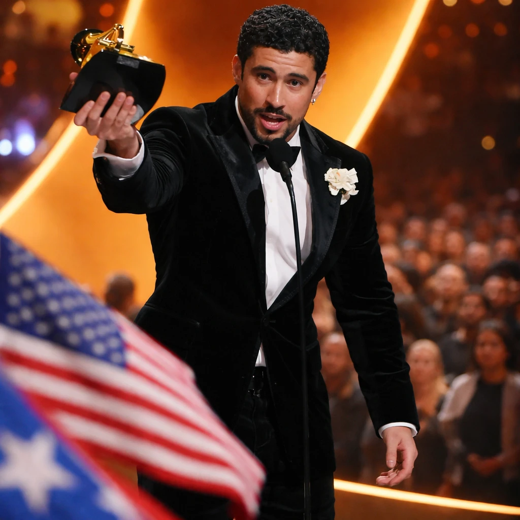 Bad Bunny's Landmark Grammy Victory Highlights Latino Representation Amid Rising Anti-Immigrant Sentiment