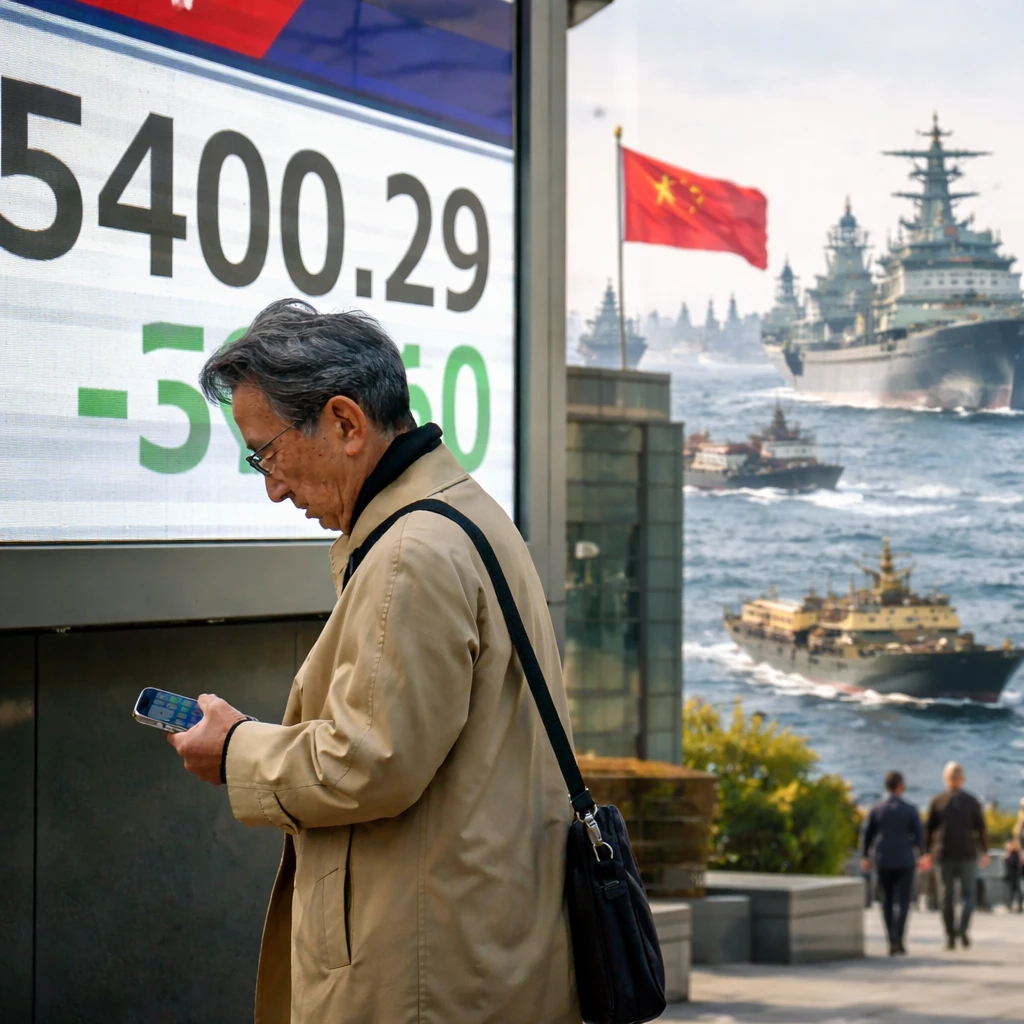 Asian Markets See Mixed Moves Amid Taiwan Military Drills and Holiday-Thin Trading