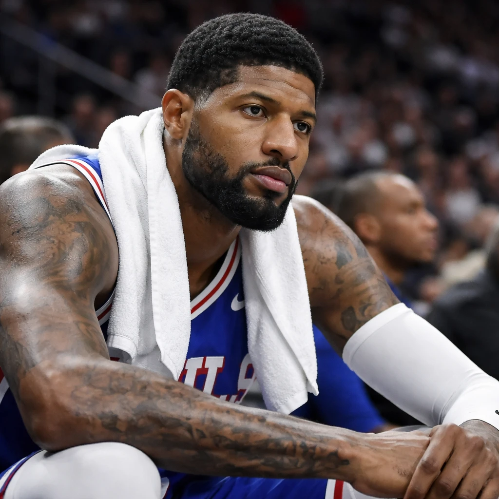 Philadelphia 76ers Forward Paul George Suspended 25 Games for Anti-Drug Policy Breach