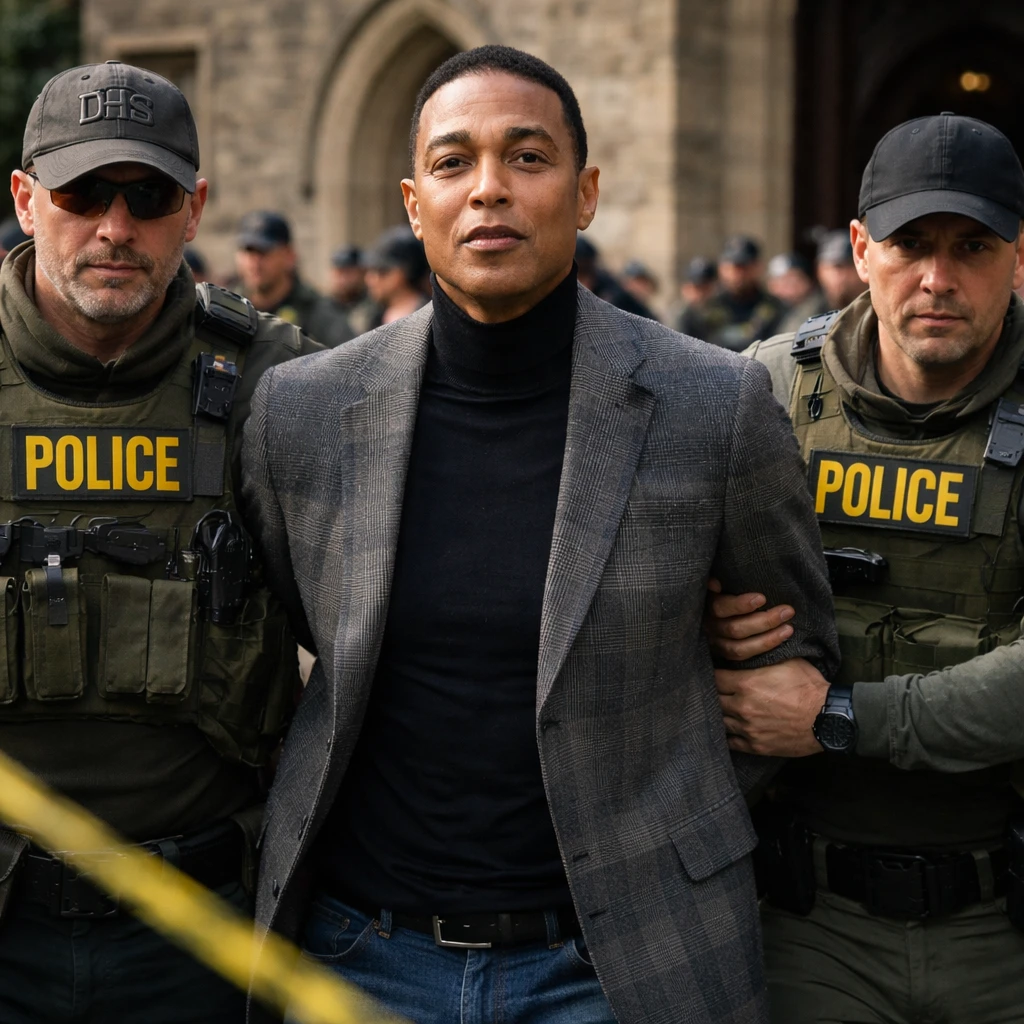 Don Lemon and Three Others Detained Following Minnesota Church Protest