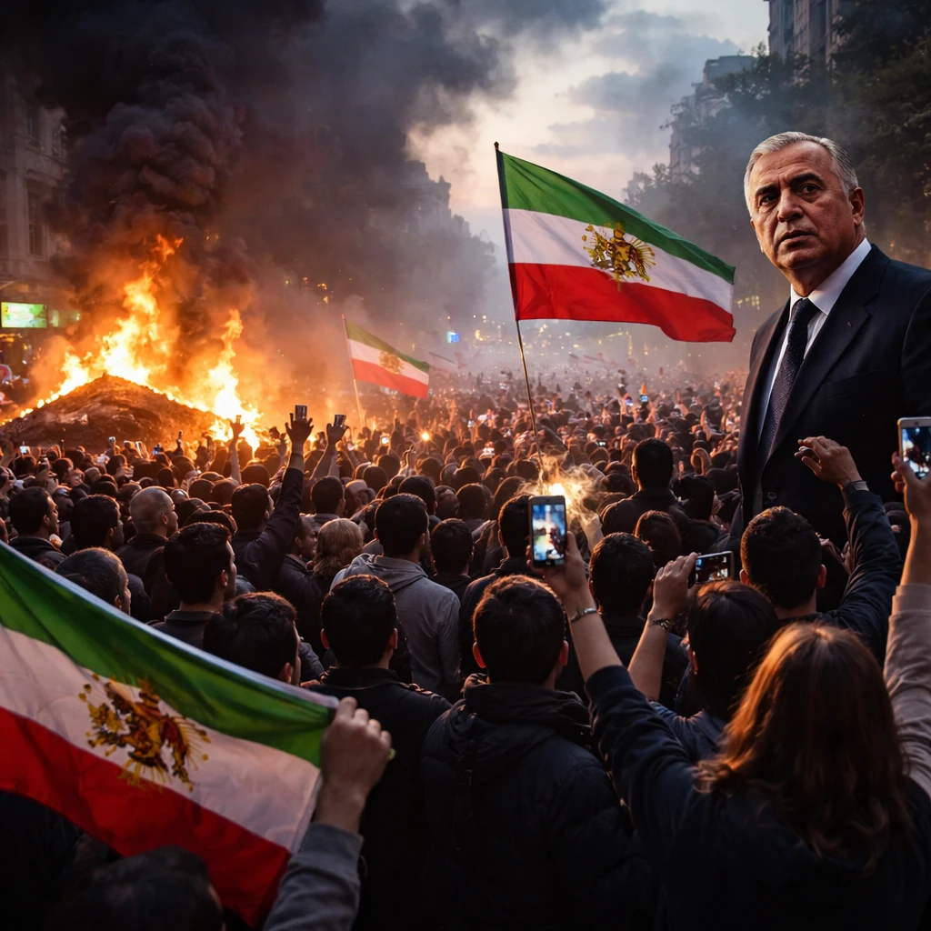 Widespread Protests Disrupt Communication in Iran Following Call for Mass Demonstrations