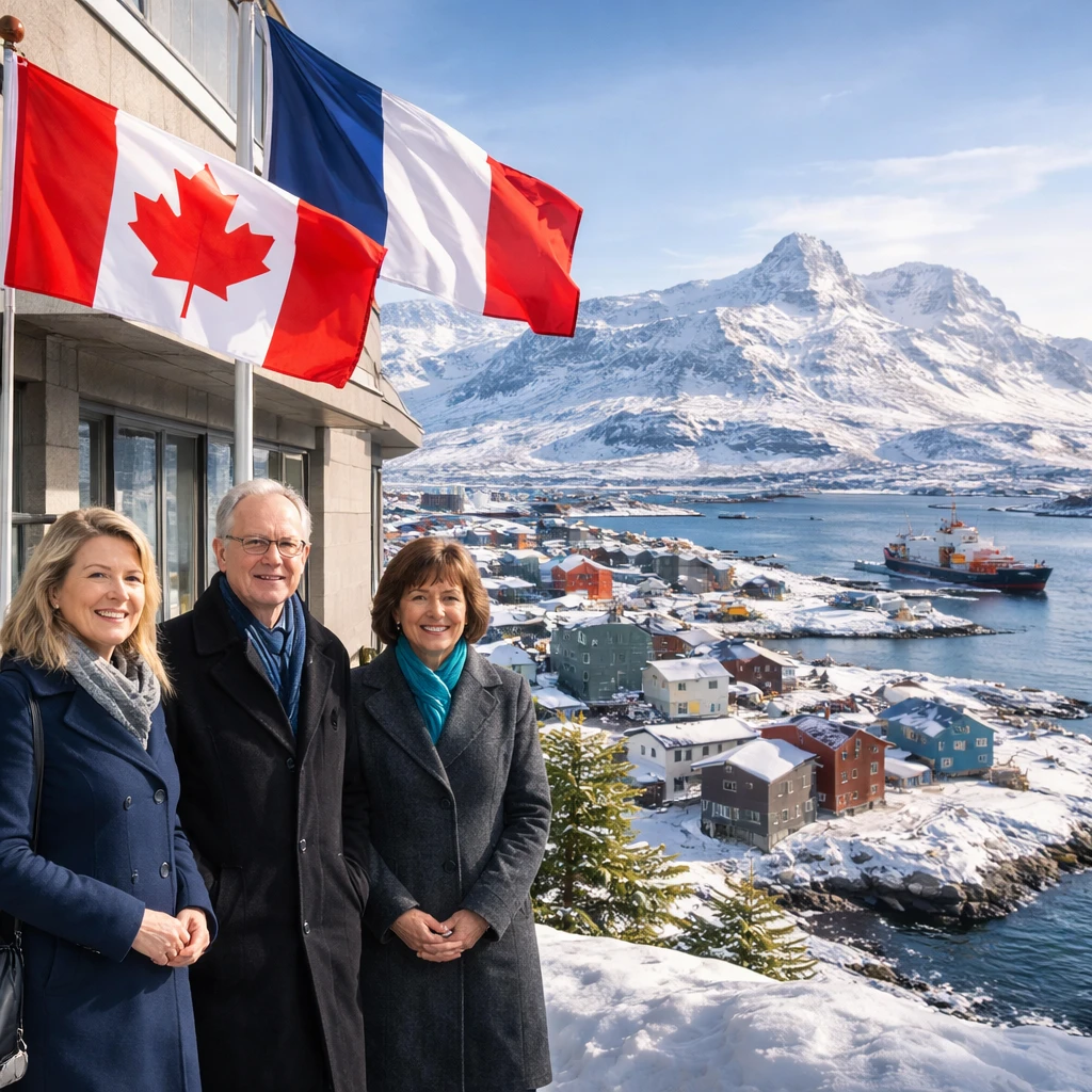 Greenland Hosts New Canadian and French Consulates Amid Arctic Strategic Shifts