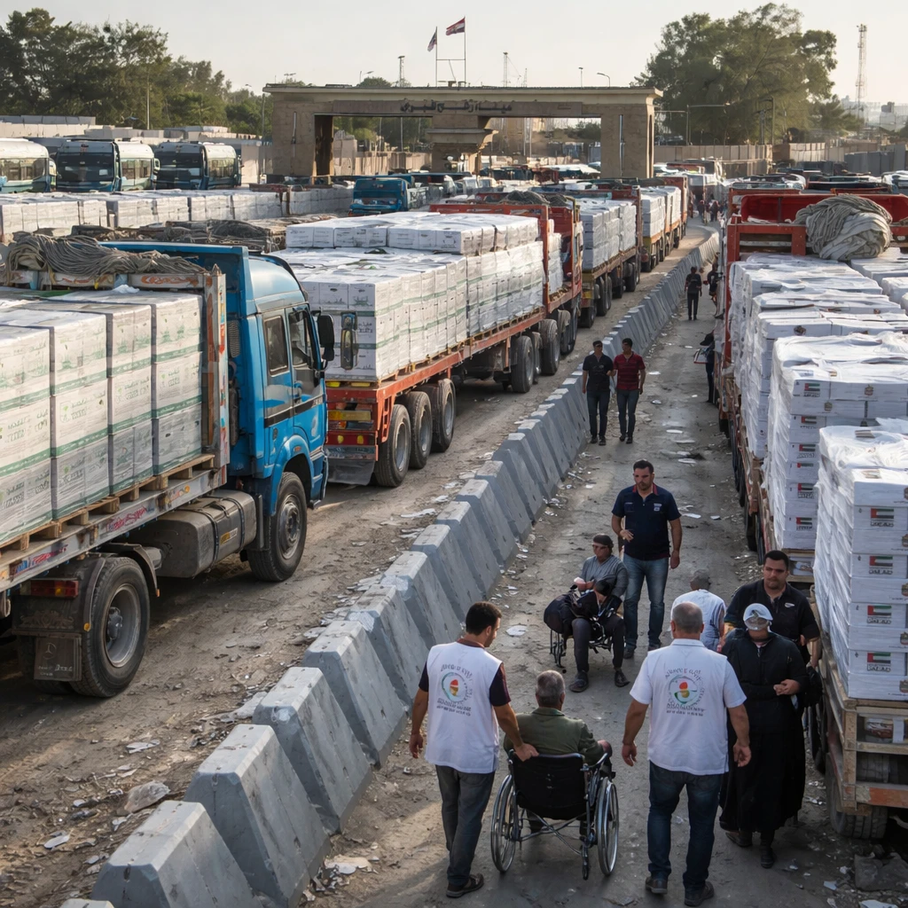 Reapertura Parcial del Paso de Rafah Marca Nuevo Capítulo en el Alto el Fuego entre Israel y Gaza