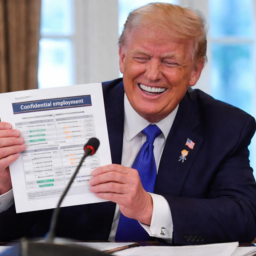 President Trump Shares Confidential December Employment Data Ahead of Official Release