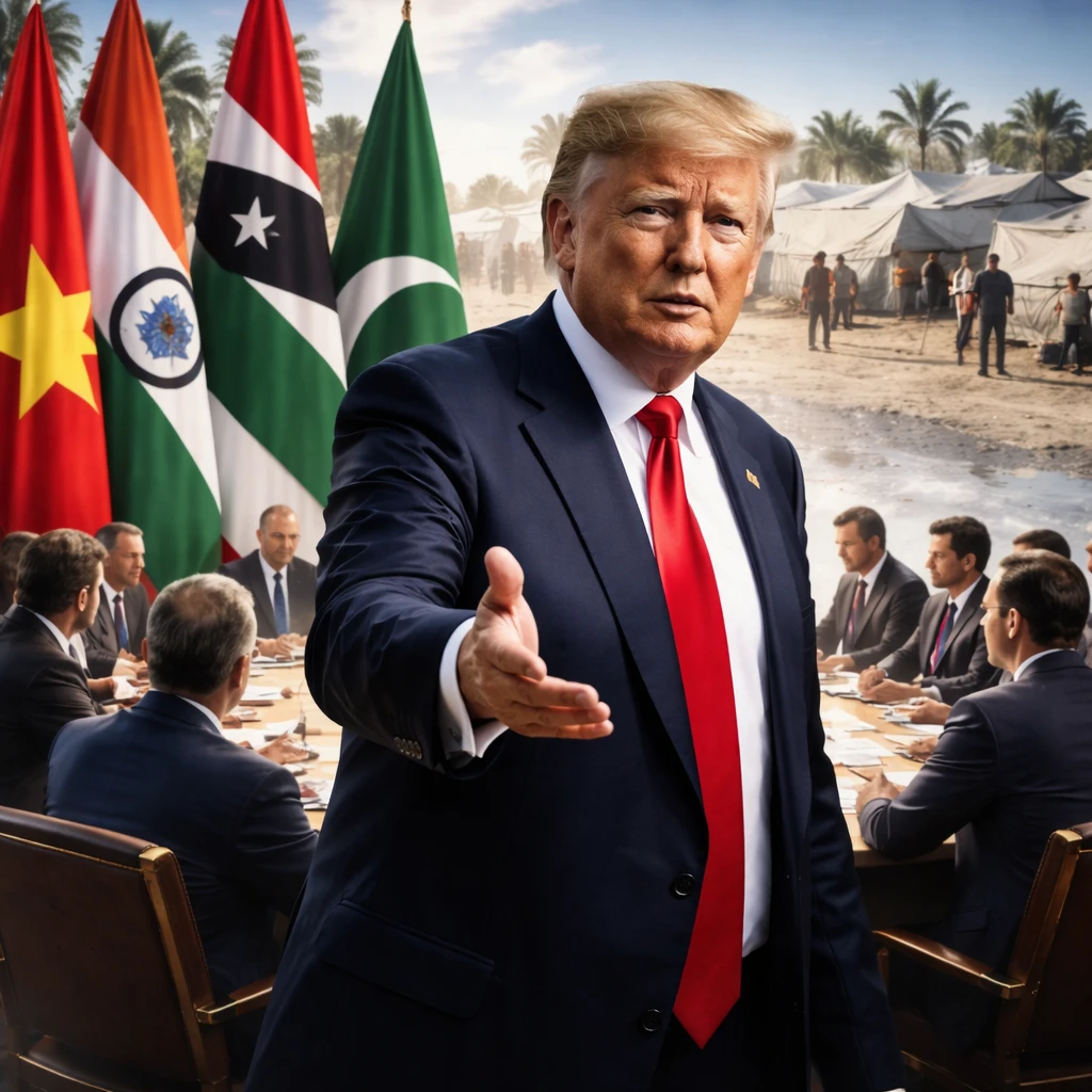 Multiple Nations Report Invitations to Join Trump’s New Global Peace Council on Gaza