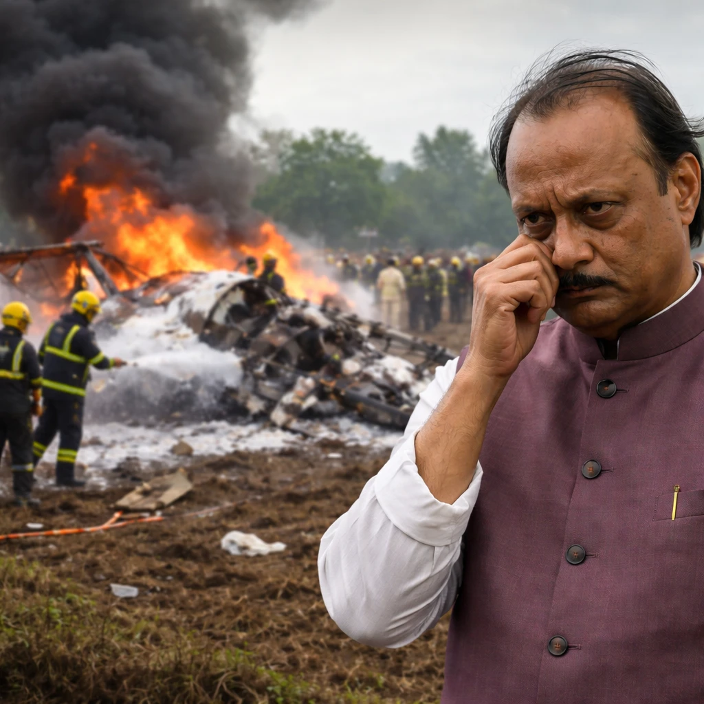 Deputy Chief Minister of Maharashtra Dies in Private Aircraft Crash Near Baramati