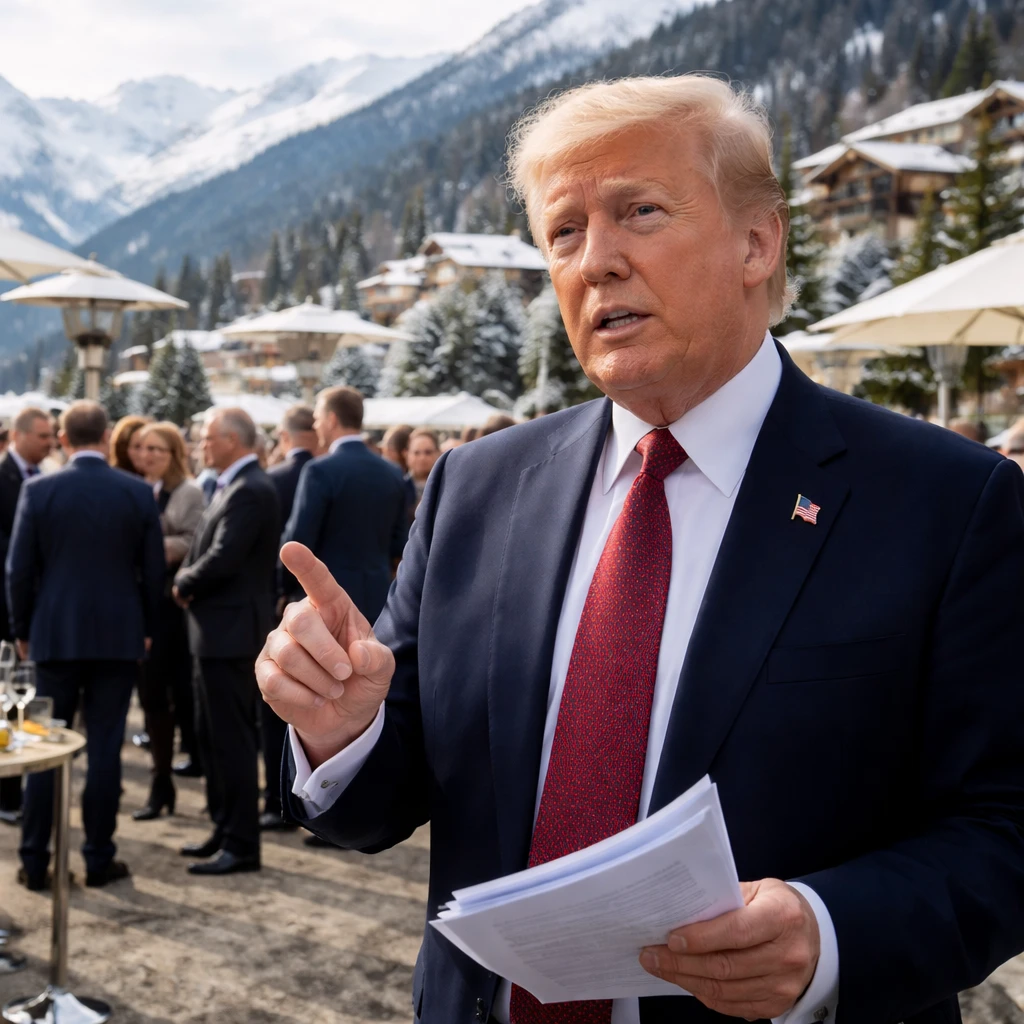 Trump Aims to Address Housing Affordability at Davos Amid Elite Backdrop