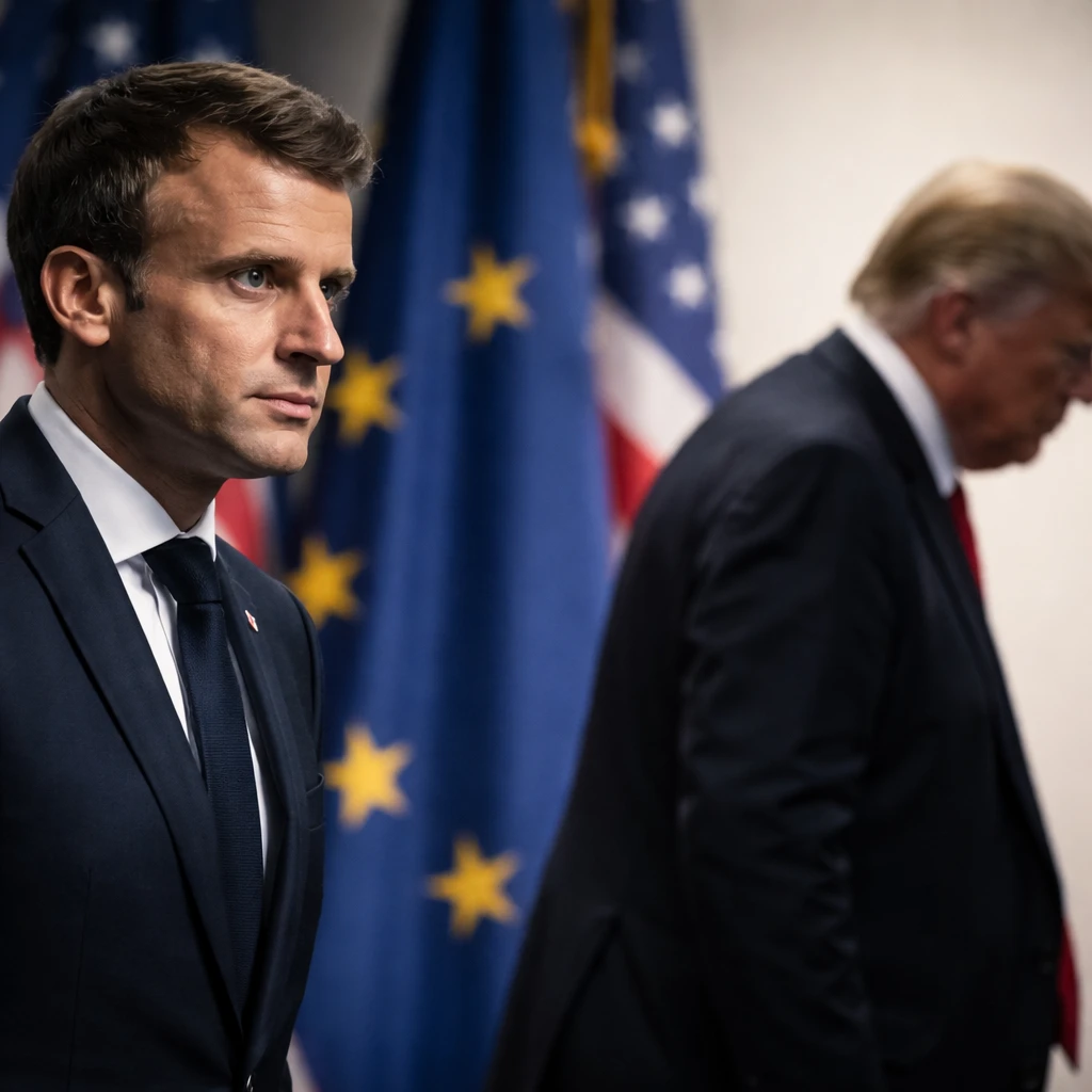 Macron's Diplomatic Nuance Amid U.S. Greenland Strategy Sparks Subtle European Response