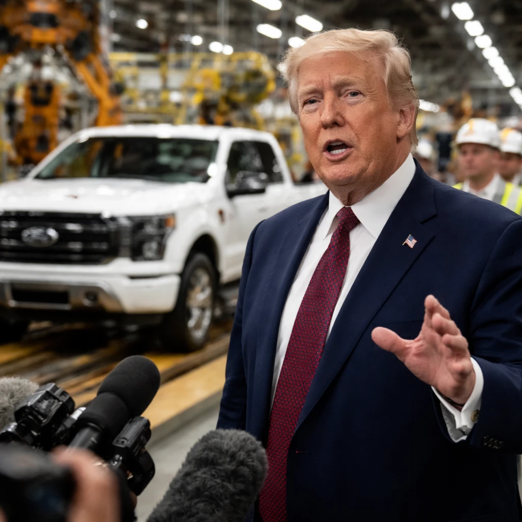 President Trump Visits Michigan to Emphasize Manufacturing and Economic Initiatives