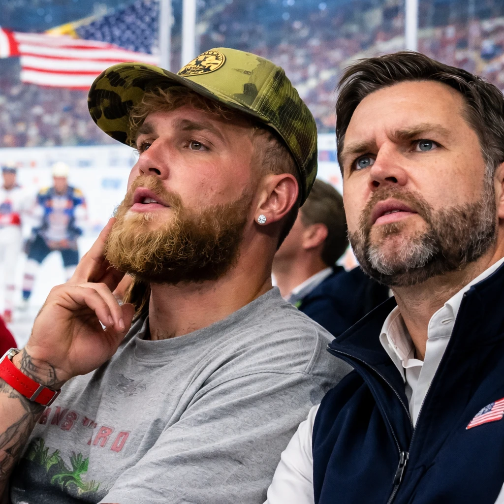 Political and Sports Figures Attend U.S. Women's Hockey Victory at Winter Olympics