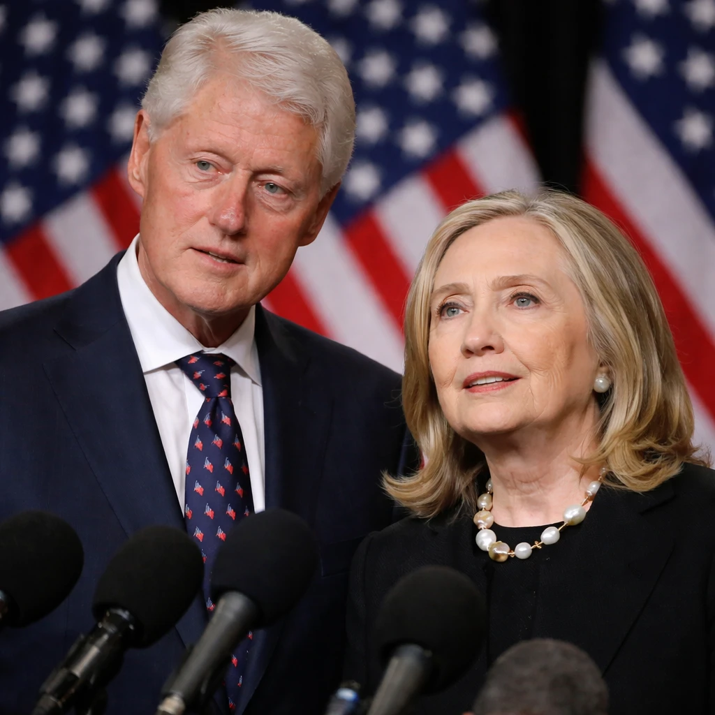 Clintons Agree to Testify Amid Contempt Threat in Epstein Probe