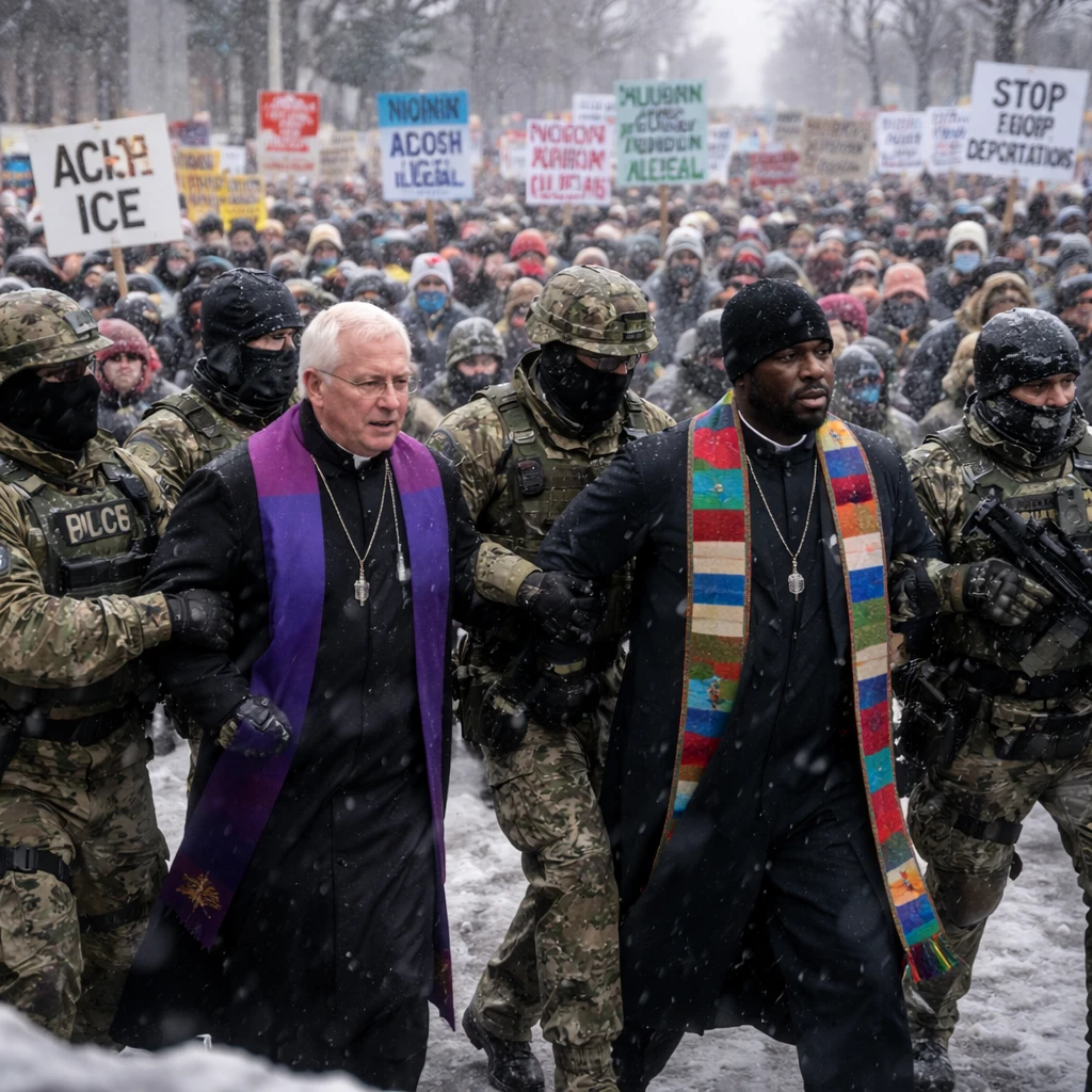 Massive Protests and Clergy Arrests Mark Minnesota's Response to Intensified Immigration Enforcement