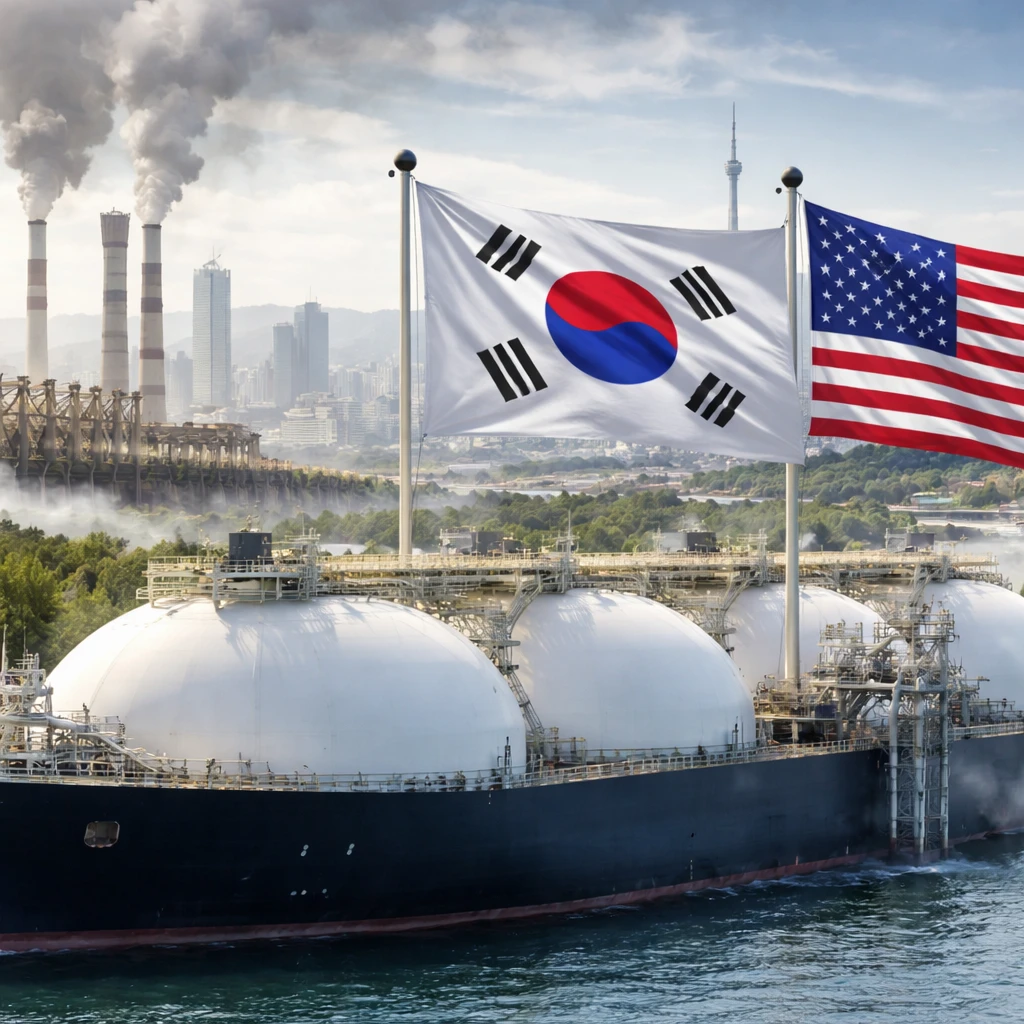 South Korea's Energy Transition Faces Challenge Amid Rising U.S. LNG Imports
