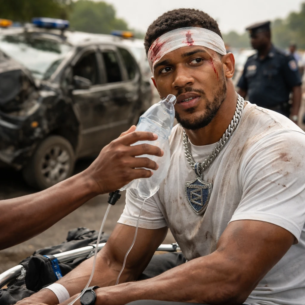 Anthony Joshua Sustains Minor Injuries in Tragic Nigerian Car Accident Involving Two Fatalities