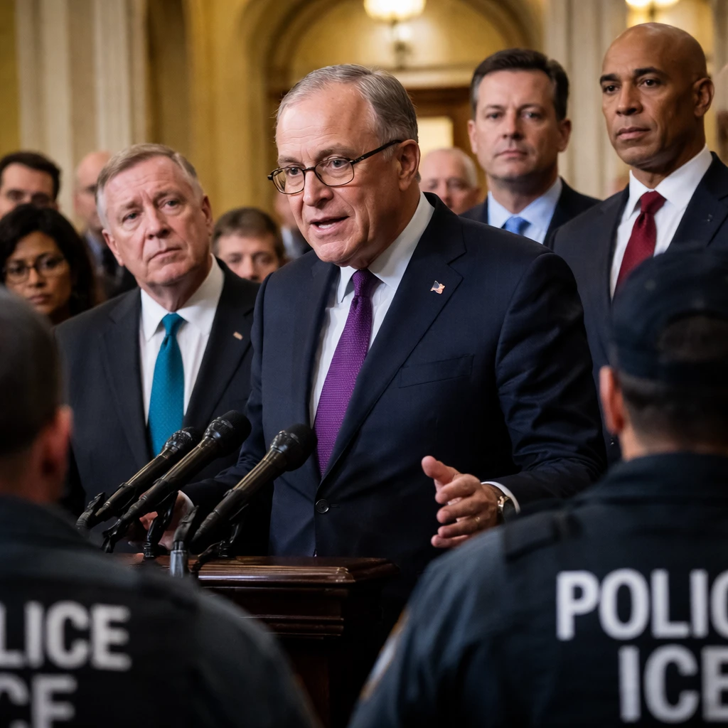 Senate Democrats Threaten Shutdown Amid Demands for ICE Reform