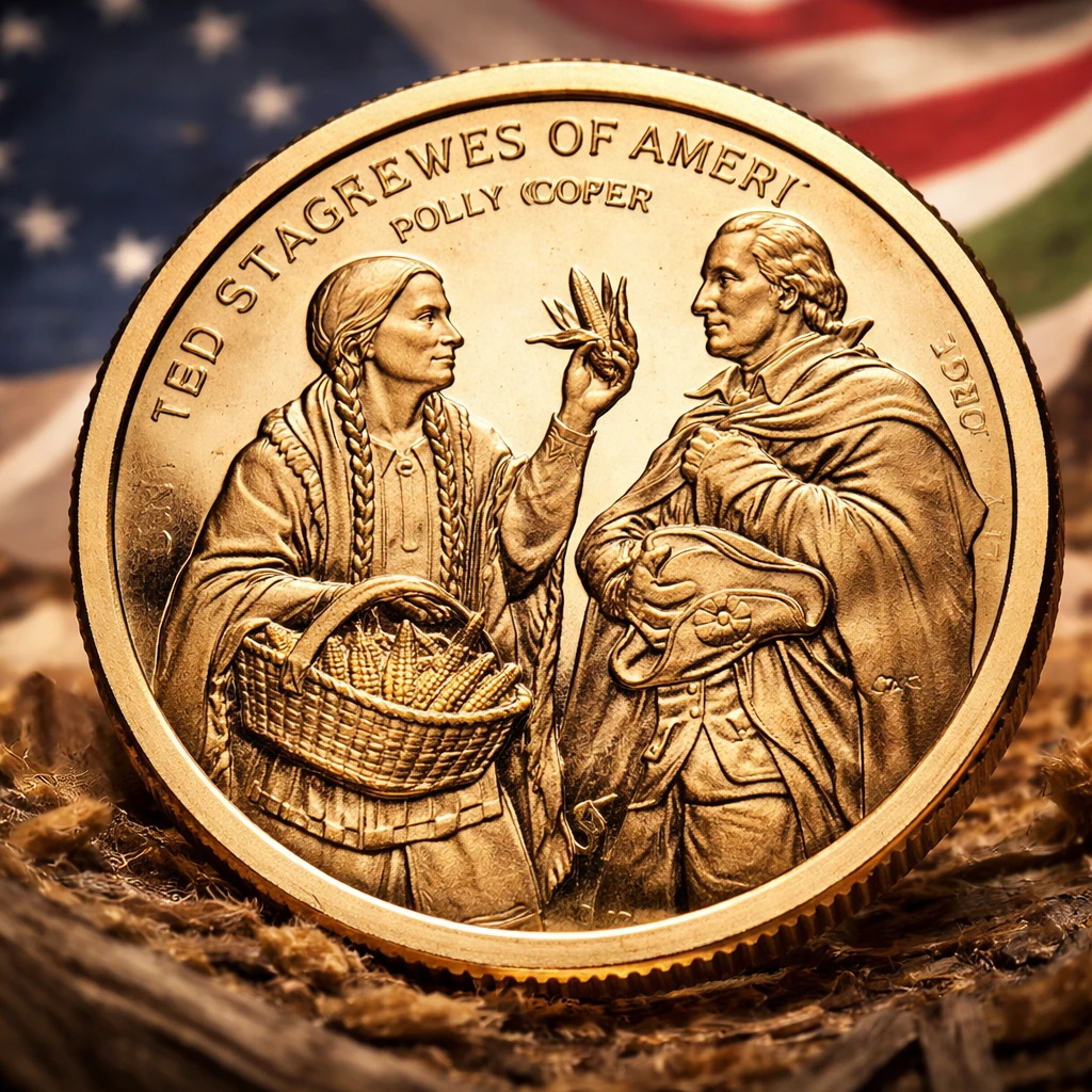 Oneida Woman Polly Cooper Honored on 2026 Sacagawea Dollar Coin