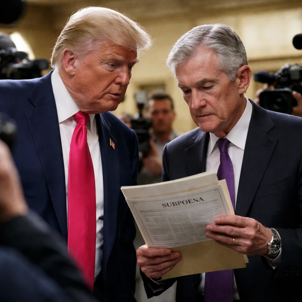 Federal Reserve Chair Powell Faces DOJ Subpoenas Amid Political Pressure from White House