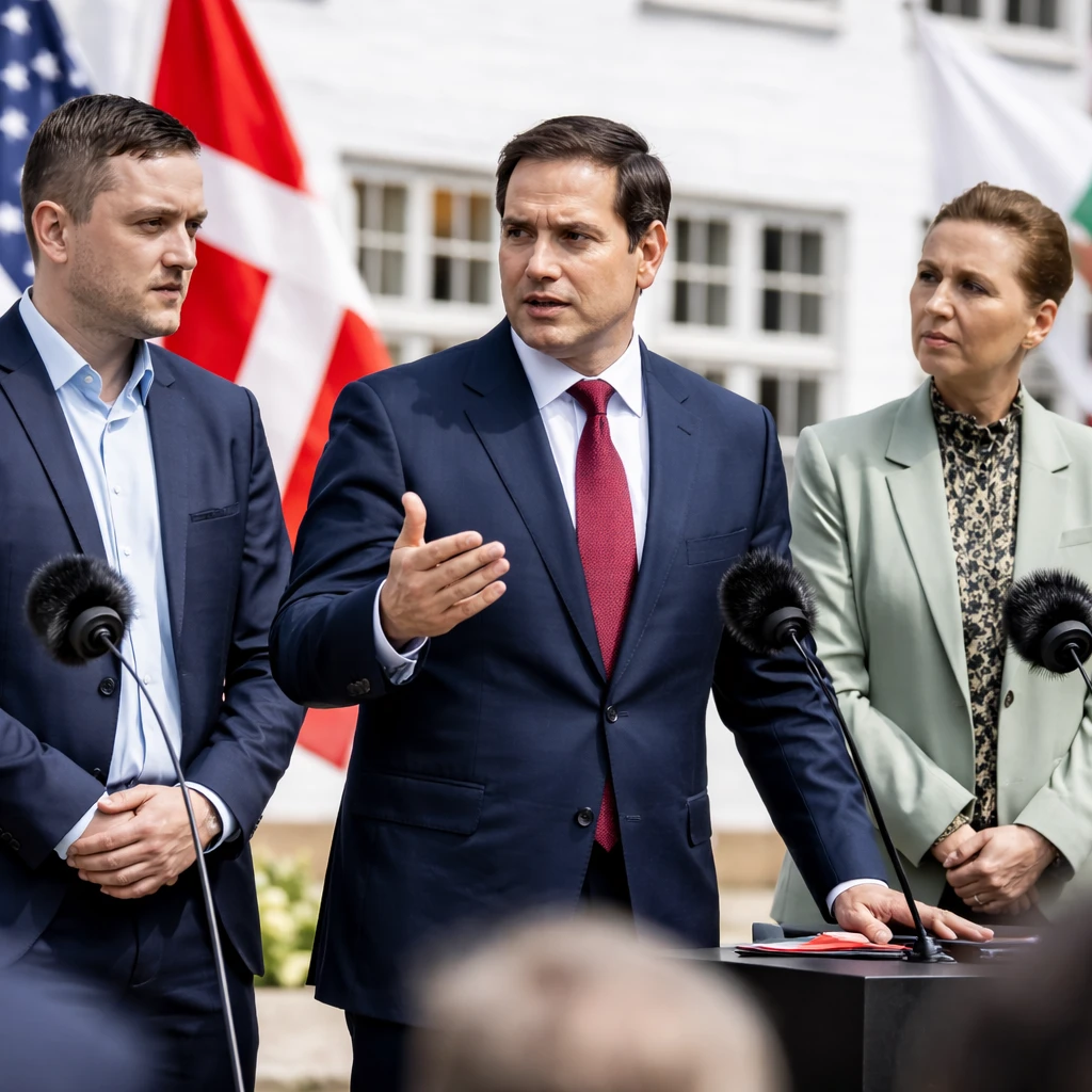 Denmark and Greenland Seek Dialogue with Rubio Amid U.S. Interest in Arctic Territory