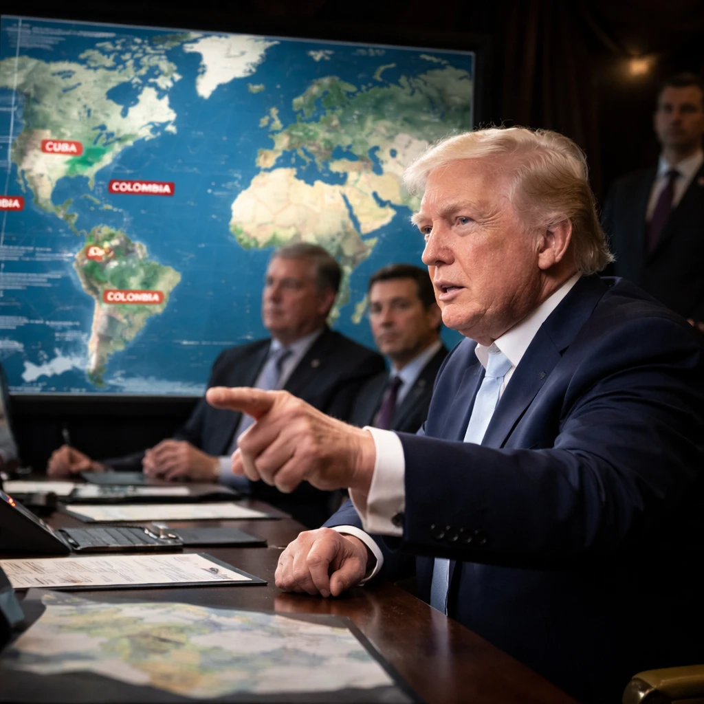 Trump Signals Expanded US Strategic Ambitions in Western Hemisphere