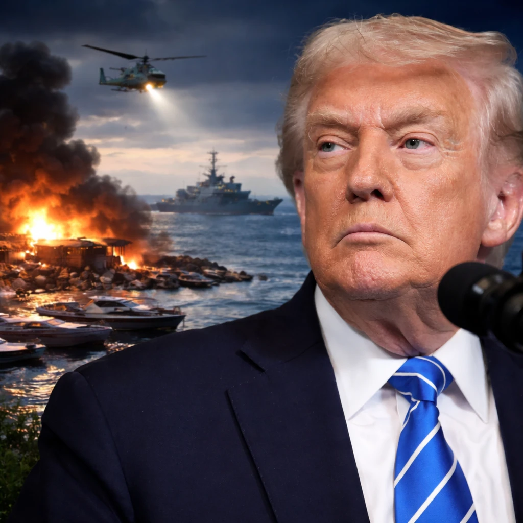 U.S. Signals Strike on Coastal Drug-Loading Facility Amid Venezuela Pressure Campaign