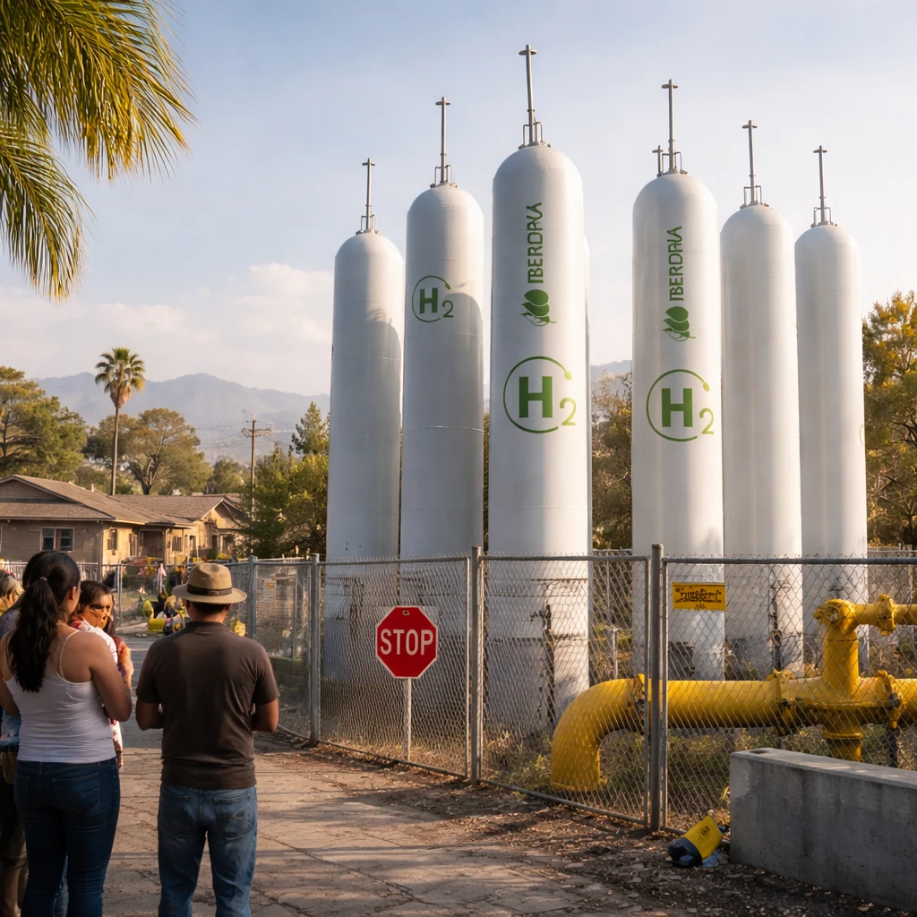 California's Hydrogen-Gas Blend Initiative in Orange Cove Sparks Health and Safety Debate