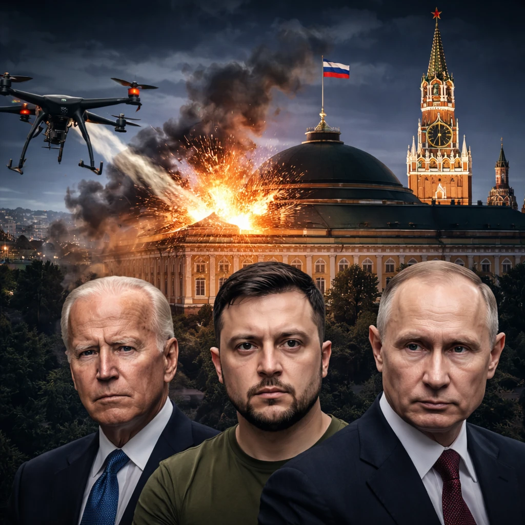 US Officials Reject Claims of Ukrainian Drone Attack on Putin Residence