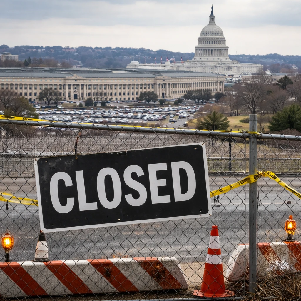 US Faces Brief Partial Government Shutdown Amid DHS Funding Standoff