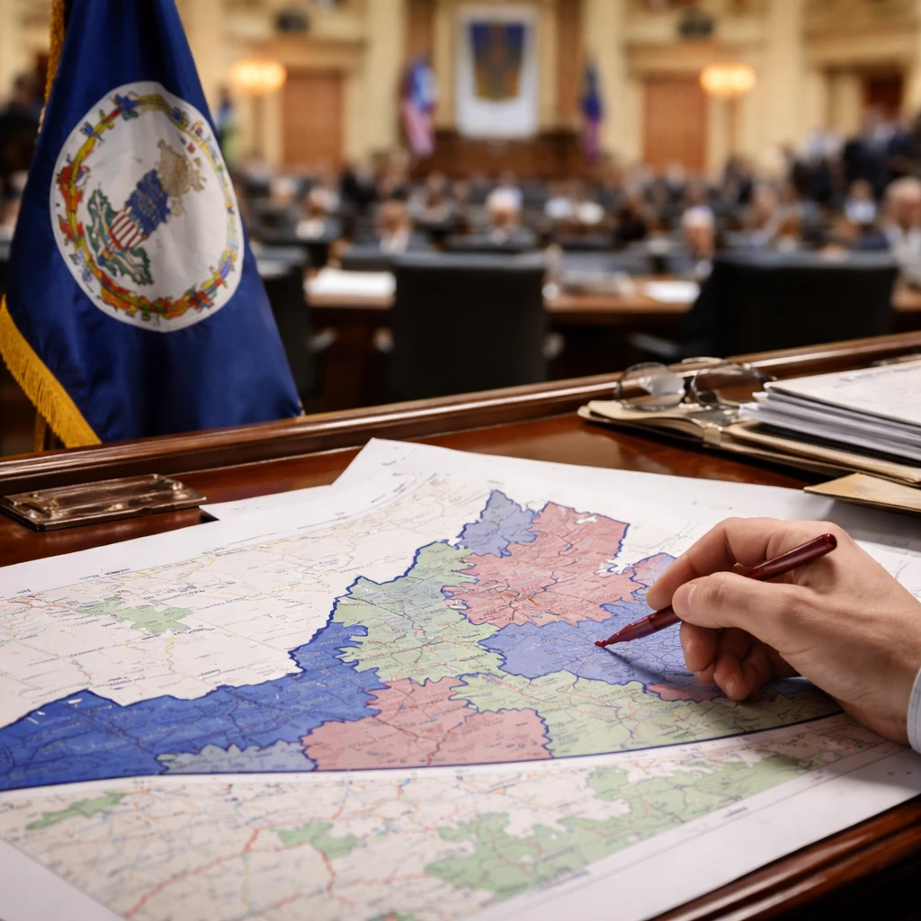 Virginia Advances Proposal for New Congressional District Maps Favoring Democrats