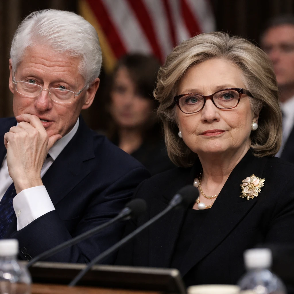 Clintons Refuse Congressional Testimony in Epstein Inquiry as GOP Threatens Contempt Charges