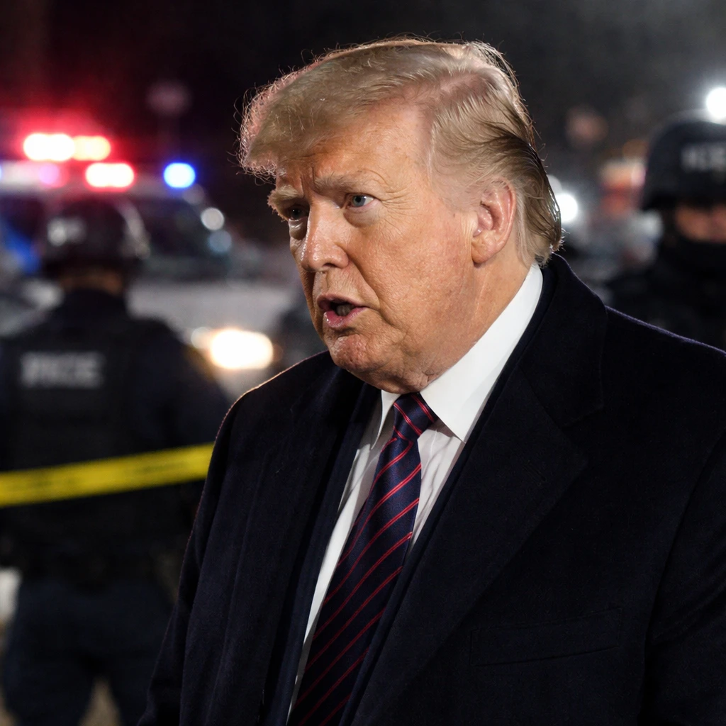 Trump Attributes Minneapolis Turmoil to Democratic Leadership Amid Immigration Enforcement Controversy