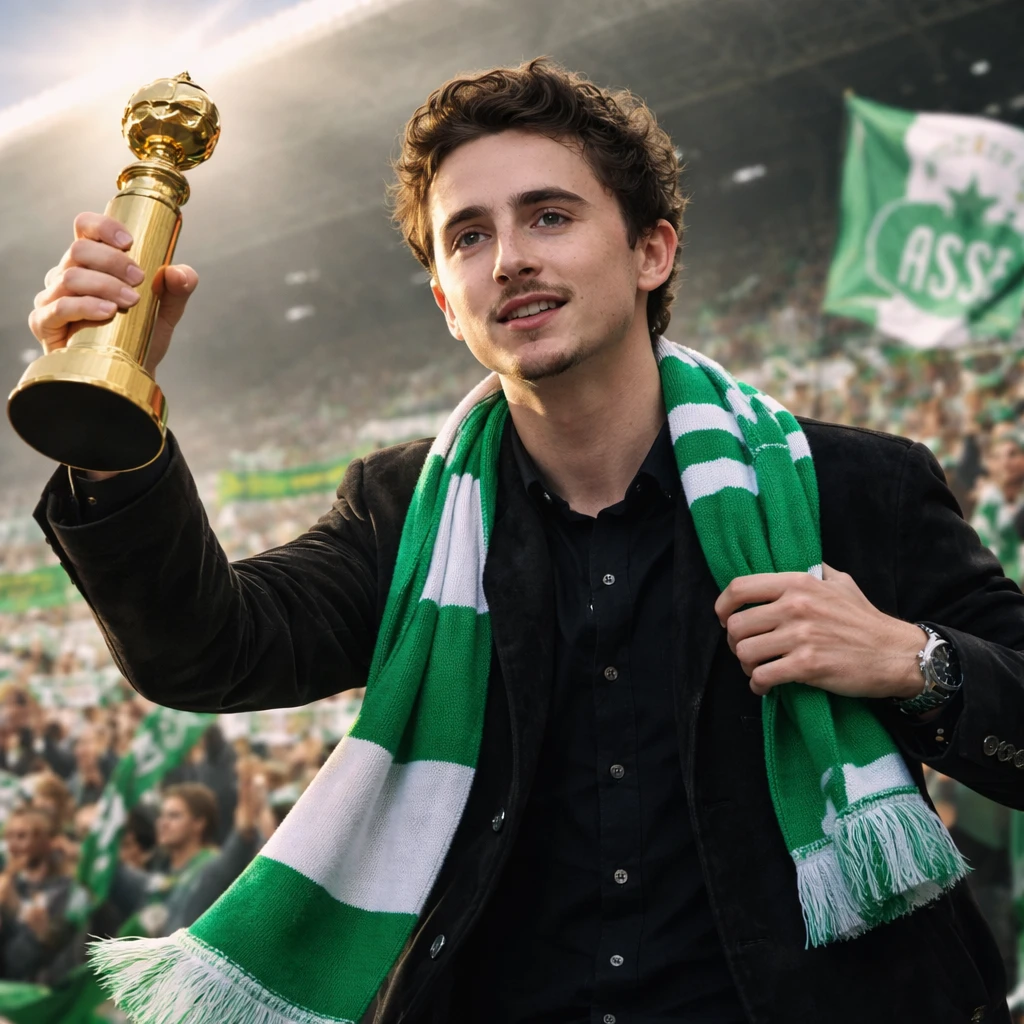 Timothée Chalamet Eyes a Triumphant Year as Saint-Etienne Pursues Ligue 1 Return