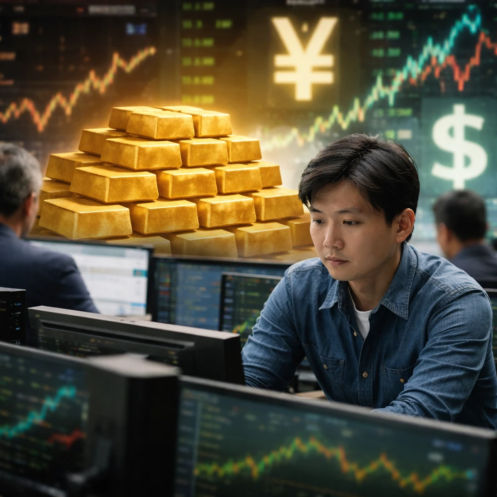 U.S. Equities Gain Amid Gold’s Record Surge and Yen's Strengthening