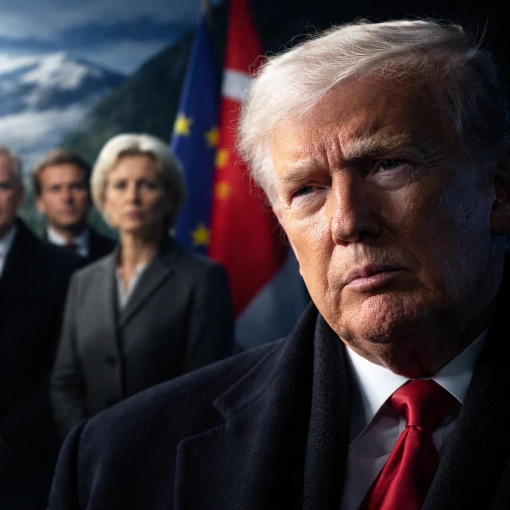 European Leaders Adopt a Firmer Stance Against Trump's Greenland Proposal