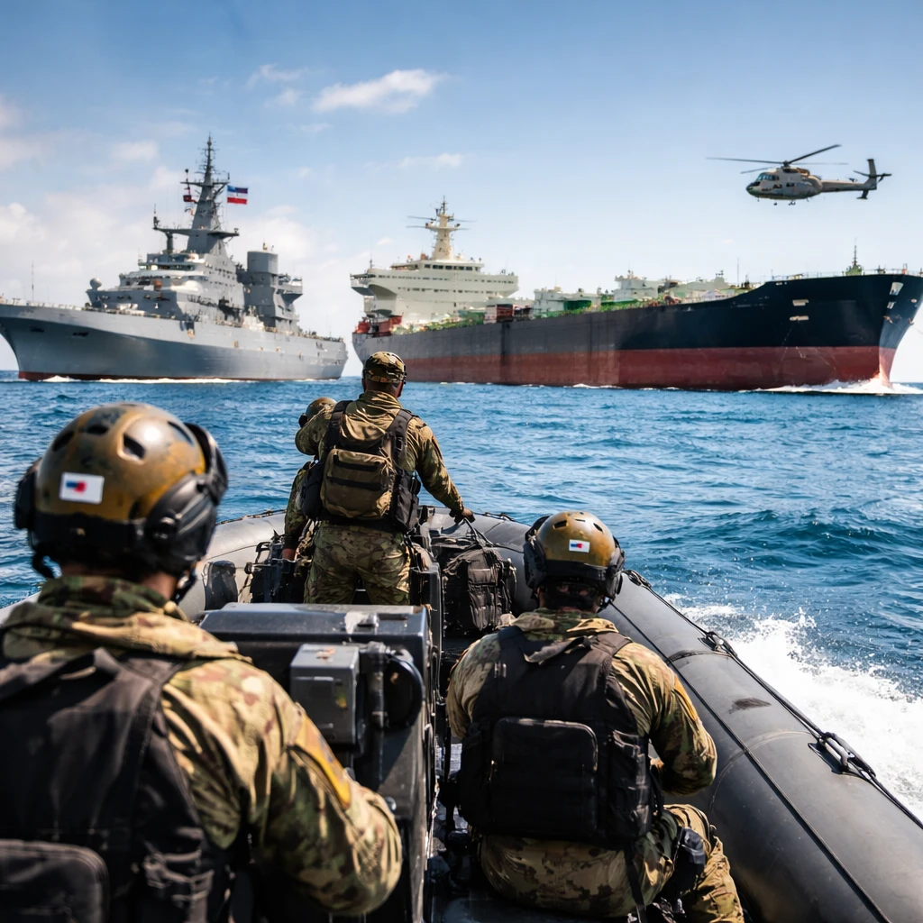 France Detains Suspected Russian Oil Tanker in Mediterranean with UK Aid