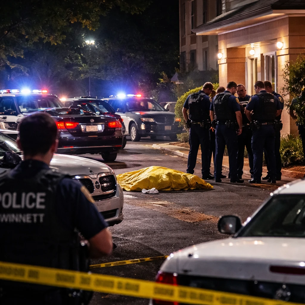 Suburban Atlanta Hotel Incident Leaves Officer Dead, Another Wounded in Gunfire Exchange