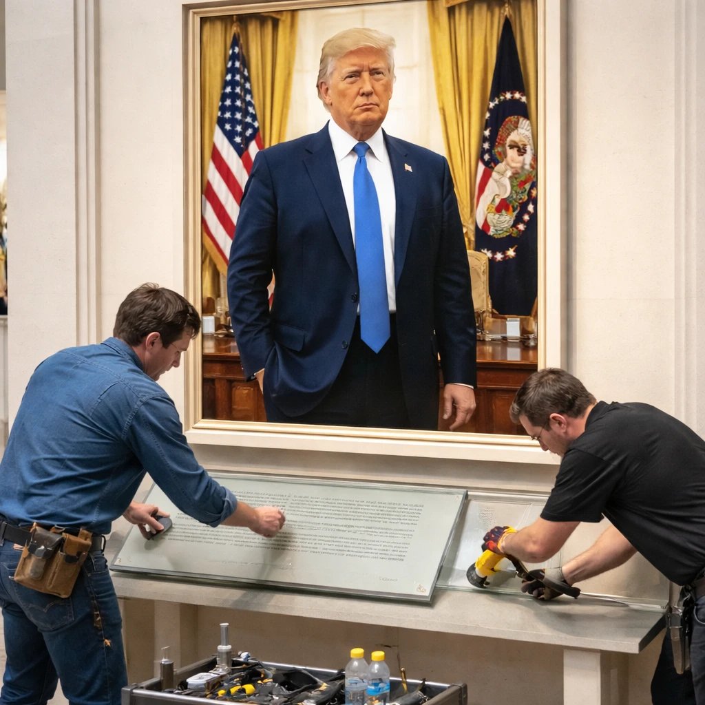 Smithsonian Alters Trump Portrait Exhibit, Removing Impeachment References