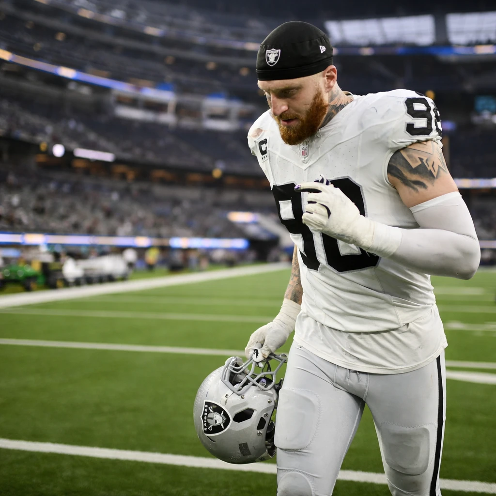 Maxx Crosby Out for Season as Raiders Place Defensive Star on Injured Reserve