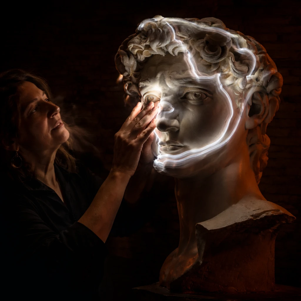 Visualizing Art Beyond Sight: A Photographer’s Unique Approach to Blindness and Sculpture