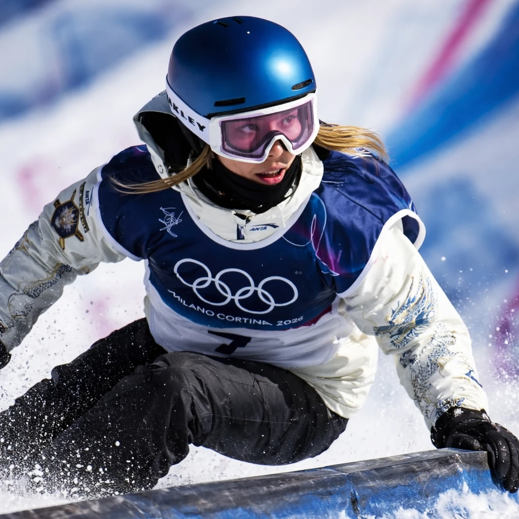 Eileen Gu Overcomes Early Setback to Secure Spot in Olympic Slopestyle Final