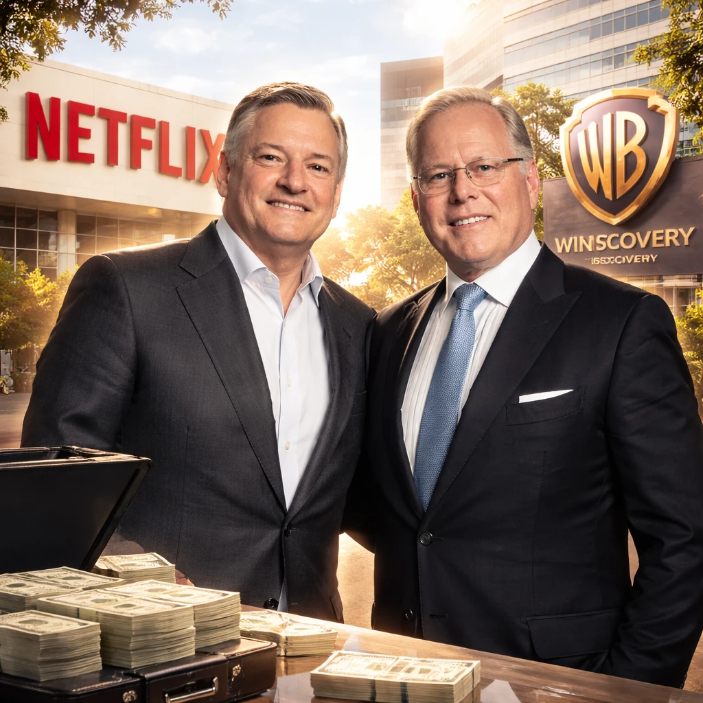 Netflix Restructures Warner Bros. Discovery Bid to All-Cash Offer Enhancing Deal Certainty