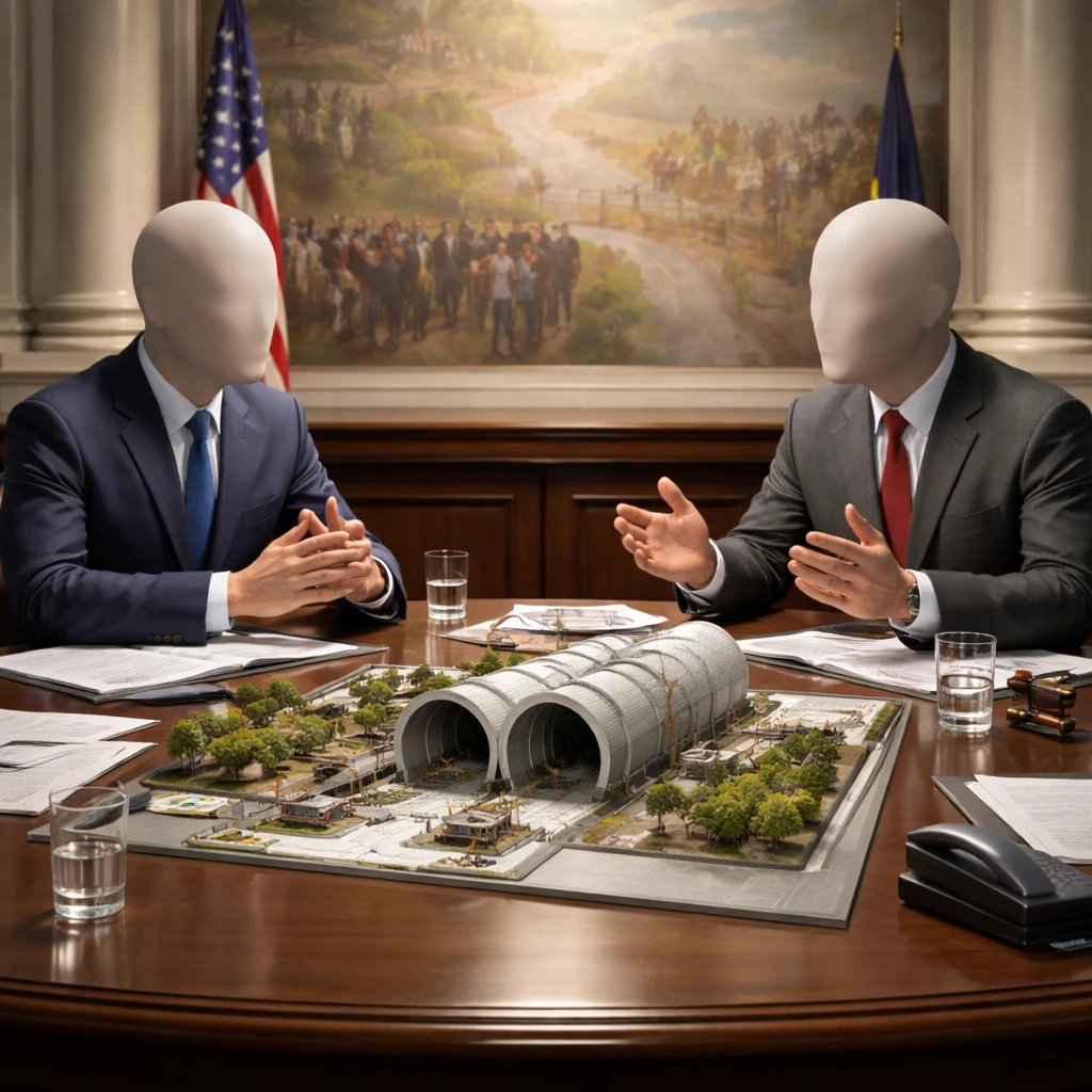 Trump and Schumer Convene to Address Gateway Tunnel Funding and ICE Operations