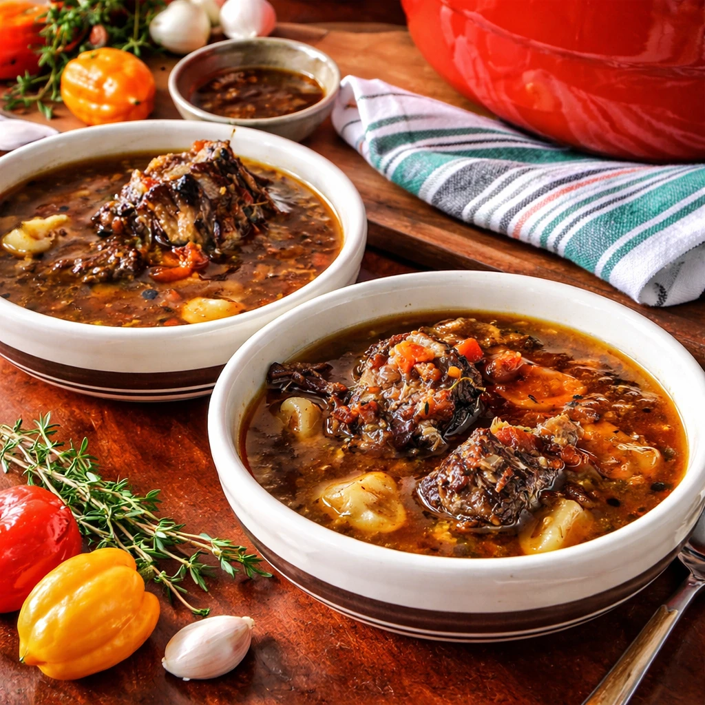 Experience Caribbean Warmth Through a Classic Oxtail Stew