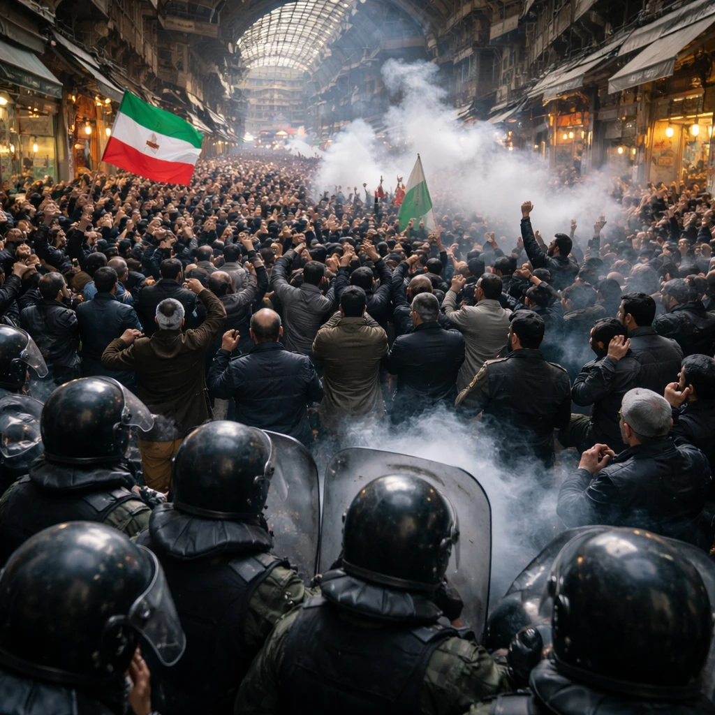 Protests Escalate as Iran Faces Economic Downturn and Market Turmoil