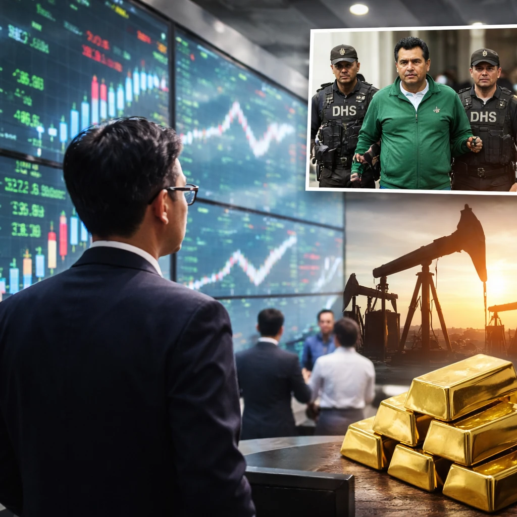 Global Markets Respond with Composure as Oil Prices Dip Post-Maduro Detention