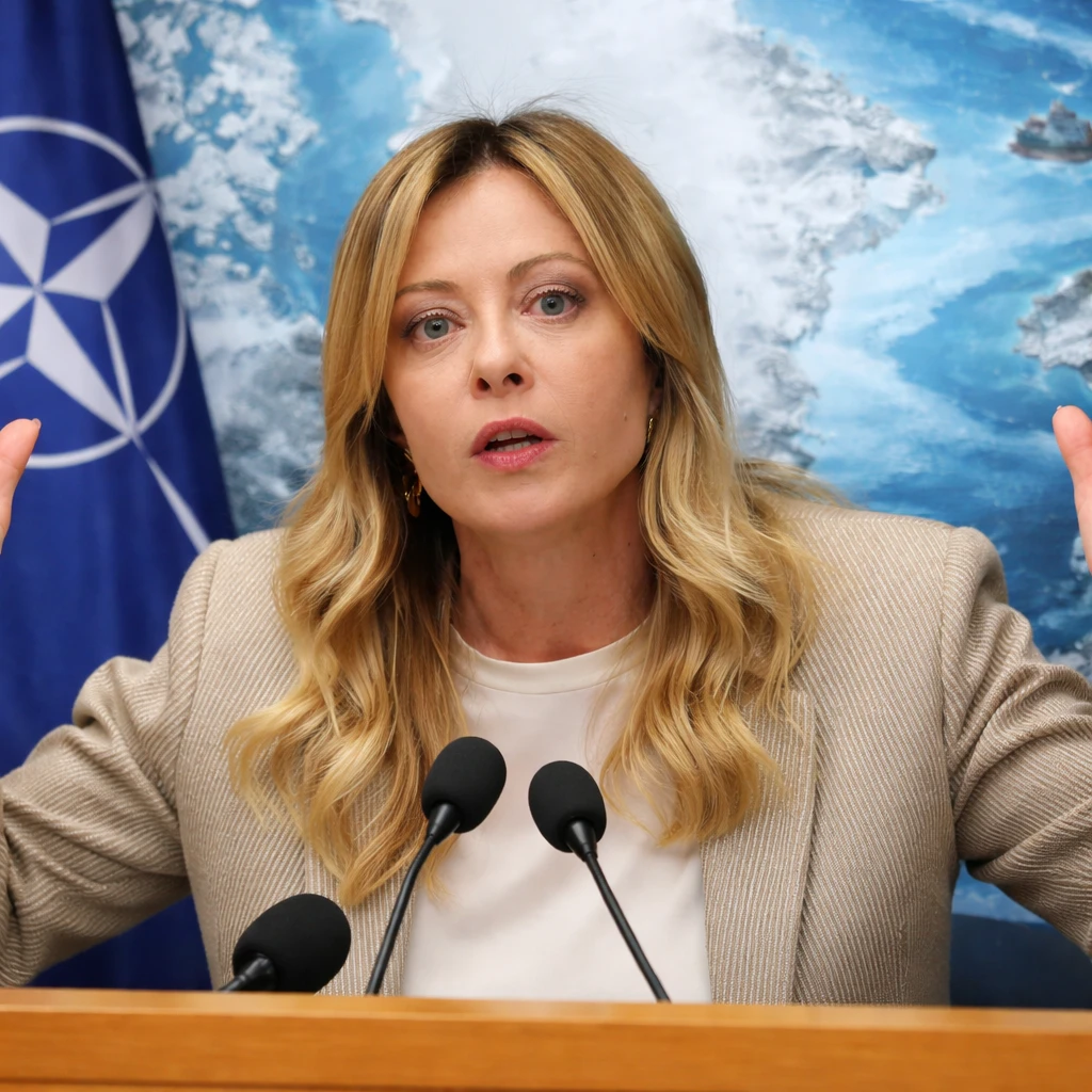 Italy's Premier Meloni Rejects US Military Action on Greenland, Calls for Enhanced NATO Security in Arctic