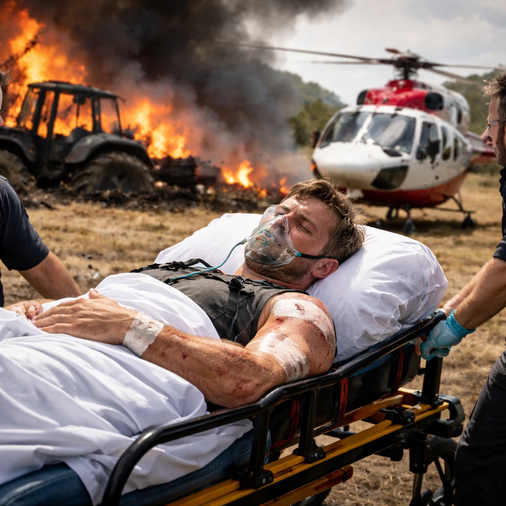 Jordan Shipley Sustains Critical Injuries Following Ranch Equipment Fire