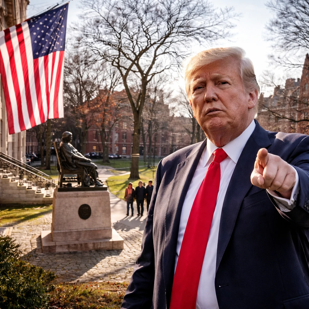 Trump Amplifies $1 Billion Demand from Harvard as Negotiations Collapse