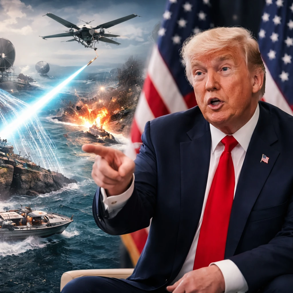 Trump Details Use of 'Discombobulator' and Expands Military Strike Threats Against Cartels